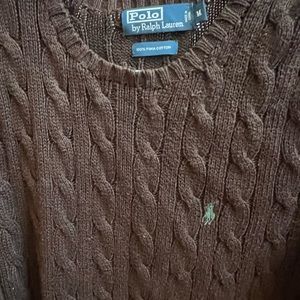 Dark brown Polo sweater